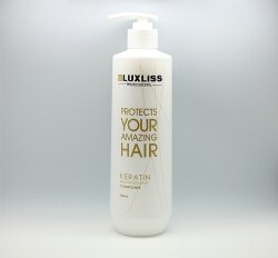 BEAVER LUXLISS Кондиционер для ежедневного использования с кератином 500 мл  
