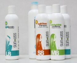 Набор SUNLISS LIGHT Кератиновое выпрямление волос Санлисс Лайт, 250 мл