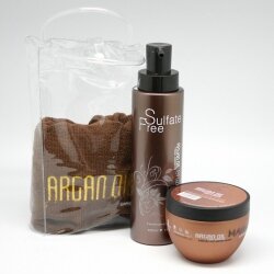 BINGO Набор бессульфатных средств по уходу за волосами на основе арганового масла Бинго 4